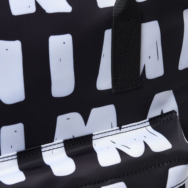Marni Kids Logo Print Backpack Black