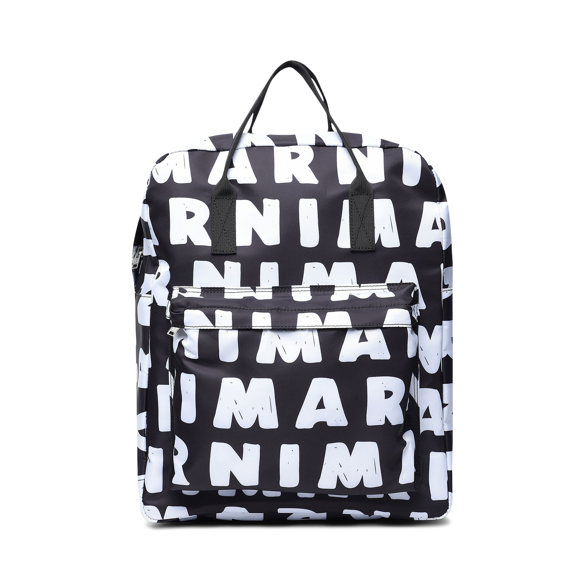 Buy Marni Kids Logo Print Backpack 'Black' - M00633 M00N0 0M900 | GOAT