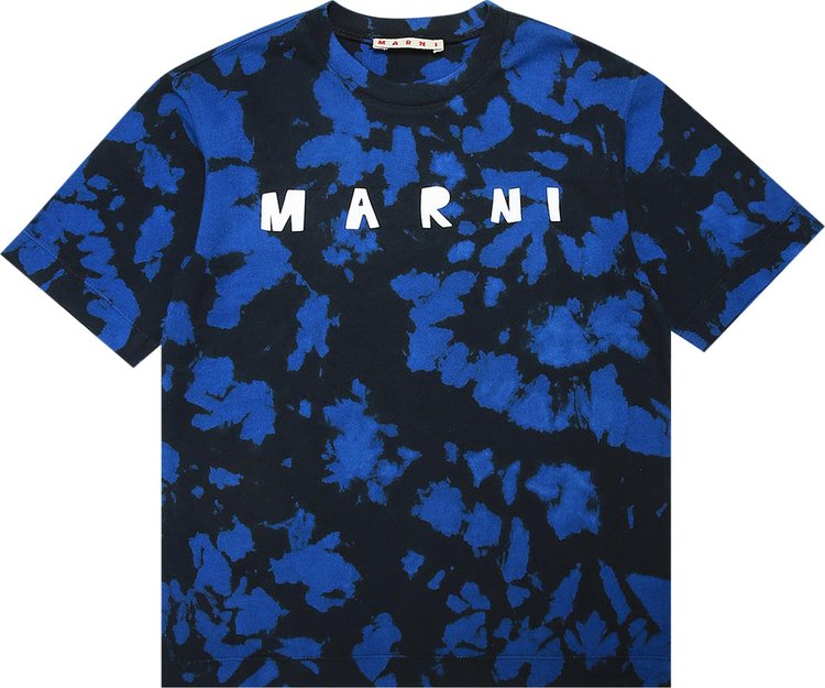 Marni Kids Logo T-Shirt 'Blue'
