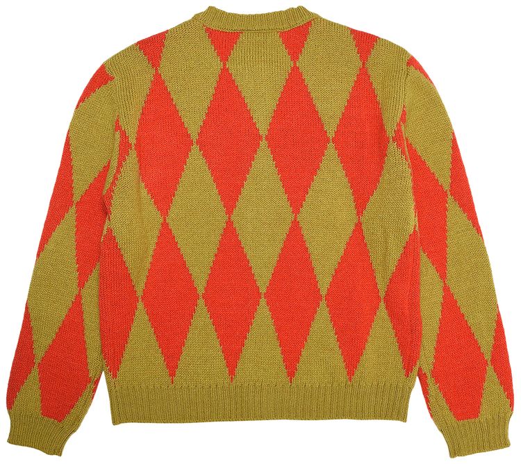Marni Kids Arglye Sweater Orange