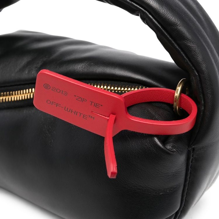 Off White Pump Pouch 19 Tote Bag White