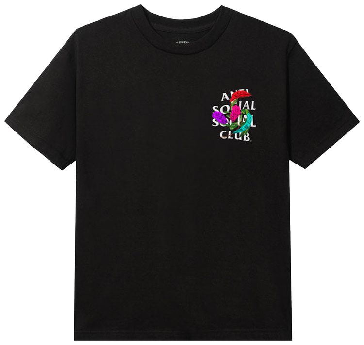 Anti Social Social Club Thorns Tee Black