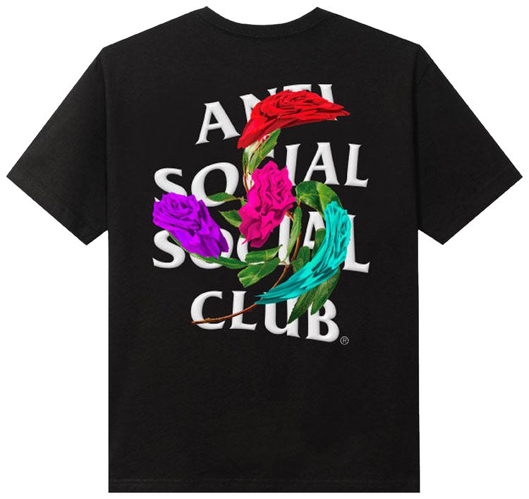 Anti Social Social Club Thorns Tee Black