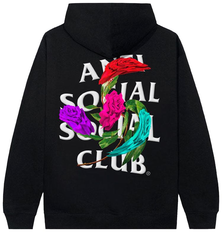 Anti Social Social Club Thorns Hoodie Black