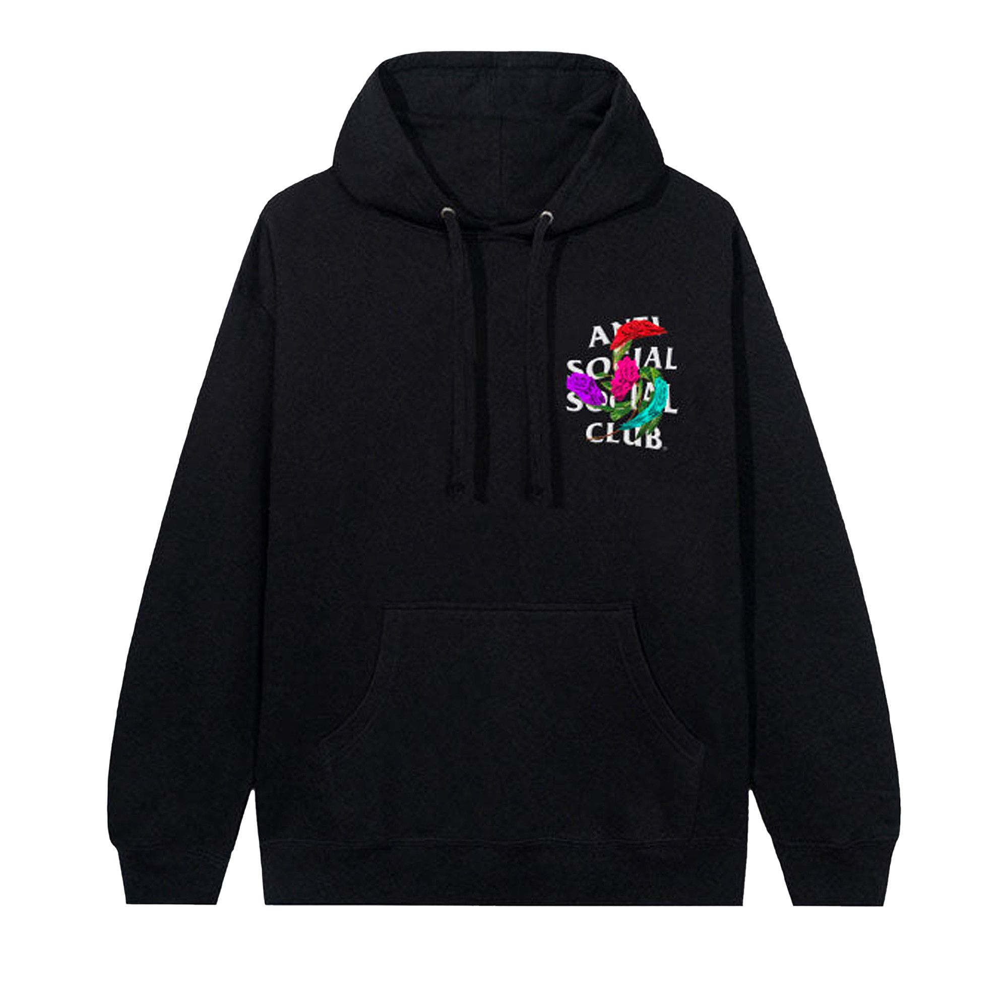 Anti social social club black hoodie sales
