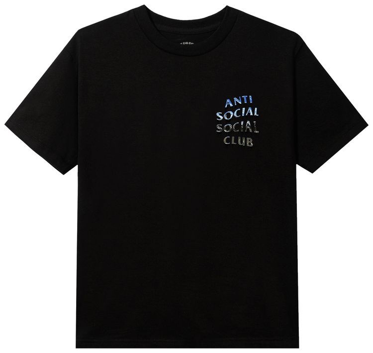 Anti Social Social Club Mind Melt Tee Black