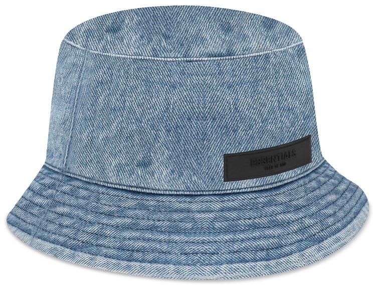 Fear of God Essentials Bucket Hat Denim