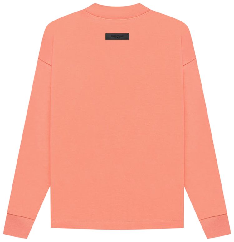 Fear of God Essentials Kids Long Sleeve Tee Coral