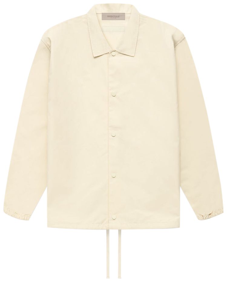 Fear of God Essentials Coaches Jacket Egg Shell