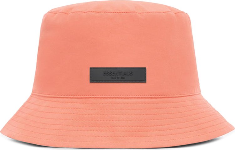 Fear of God Essentials Bucket Hat 'Coral' | Orange | Men's Size S/M