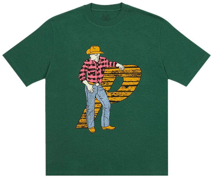 Palace Saddle Up T Shirt Green