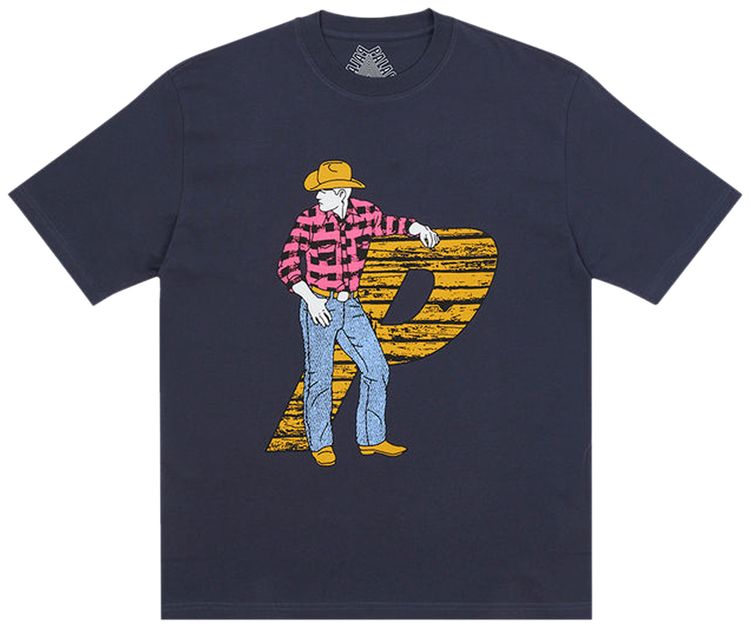 Palace Saddle Up T Shirt Navy