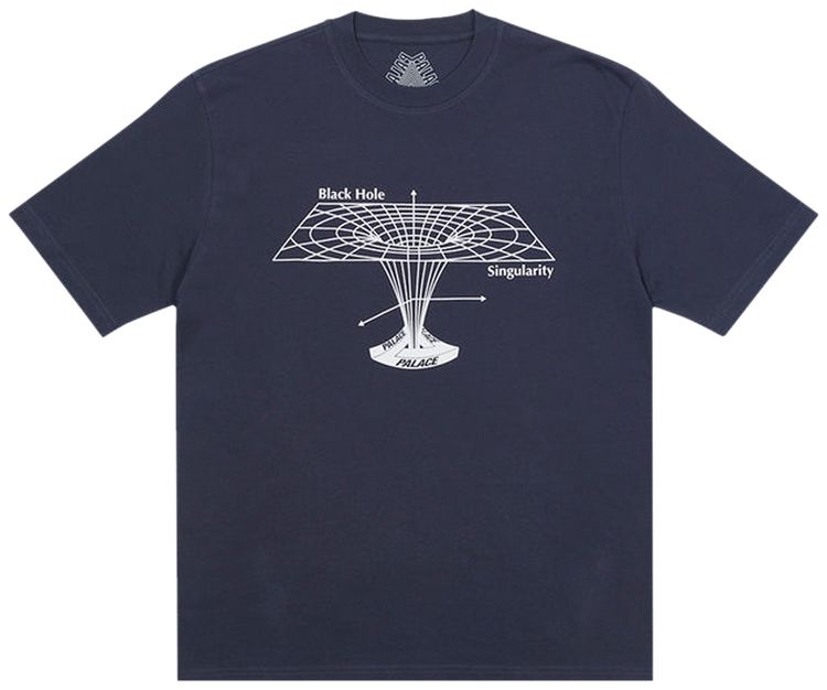 Palace Black Hole T Shirt Navy