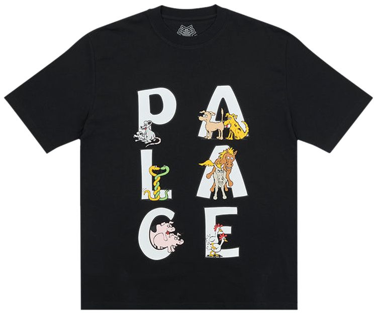 Palace Session T Shirt Black