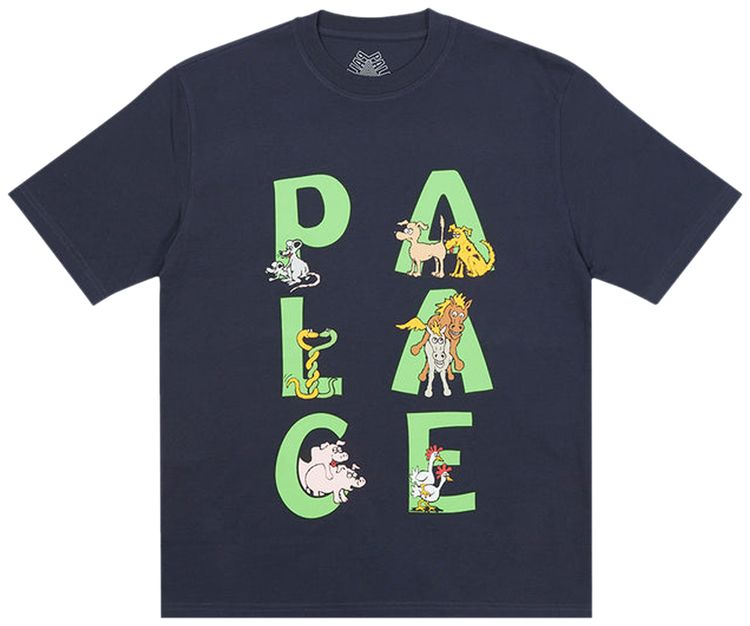 Palace Session T Shirt Navy
