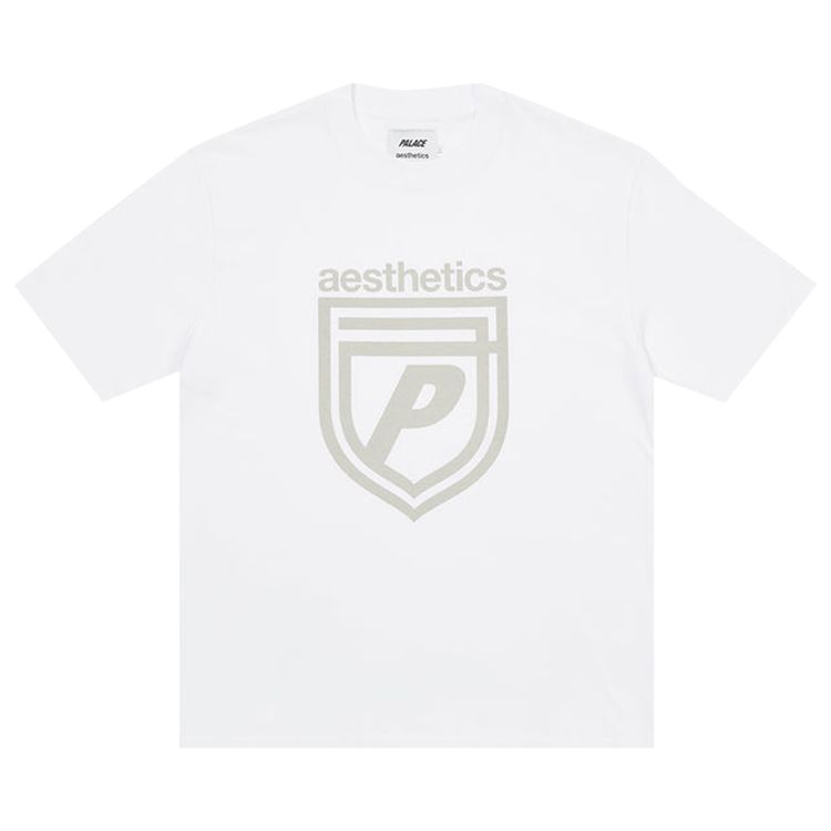 Palace Aesthetics Logo T Shirt White