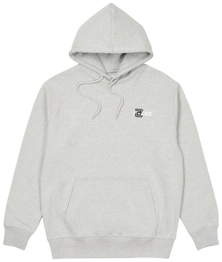 Palace Aesthetics Hood Grey Marl