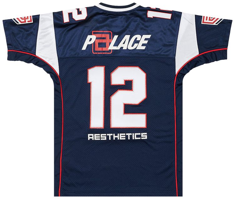 Palace Aesthetics Football Jersey Navy
