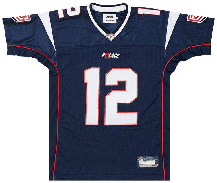 Palace Aesthetics Football Jersey Navy