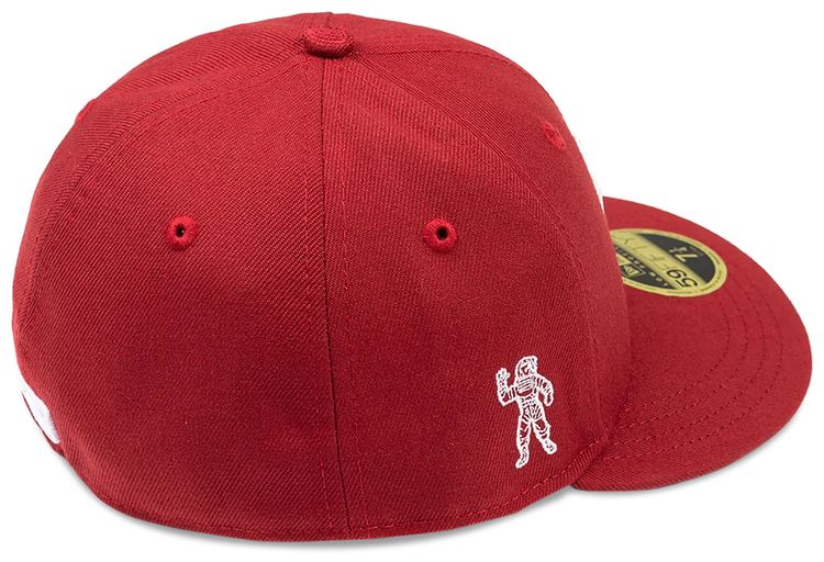 Billionaire Boys Club x New York Yankees Logo Fitted Hat Red