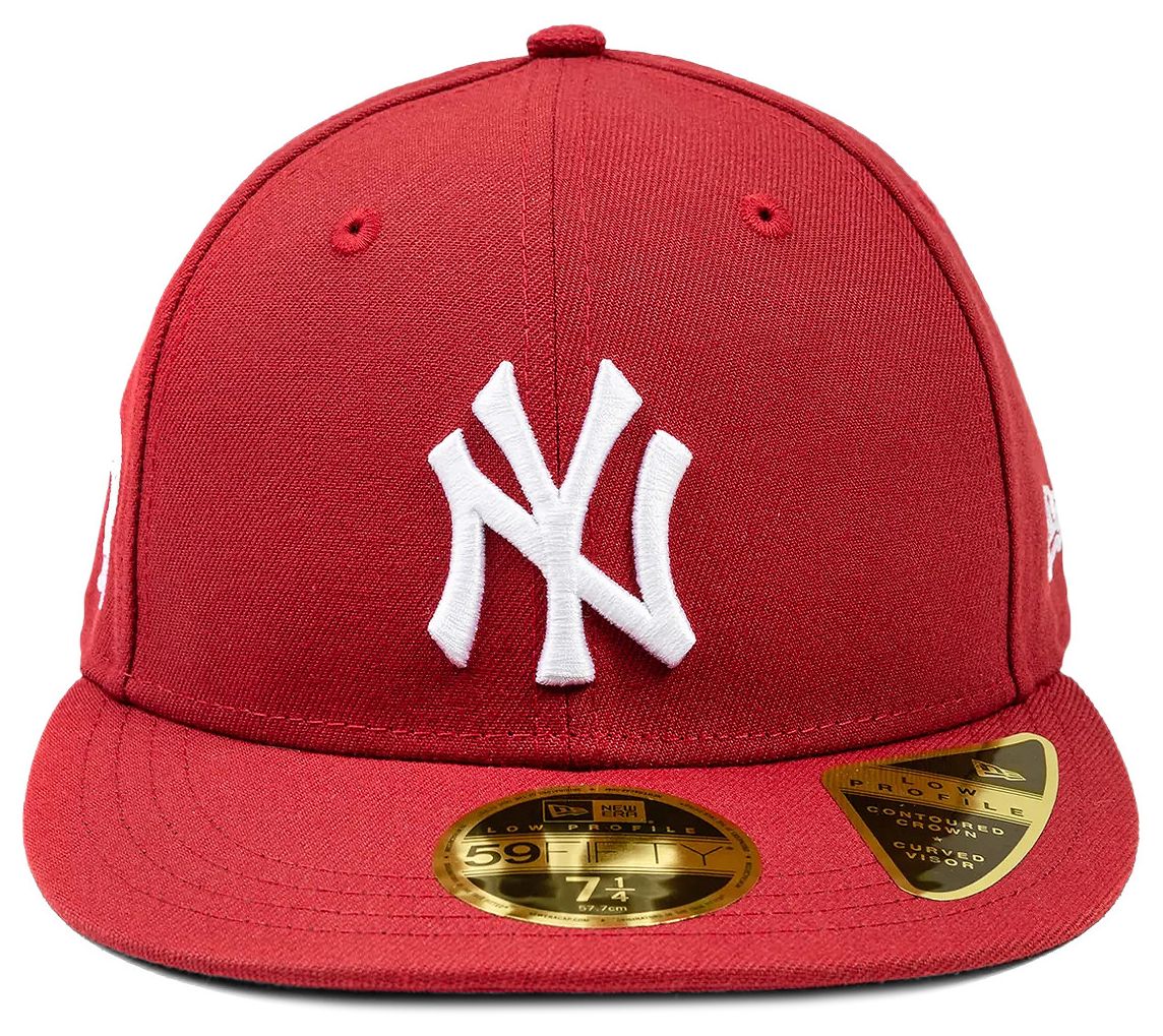 Buy Billionaire Boys Club x New York Yankees Logo Fitted Hat 'Red