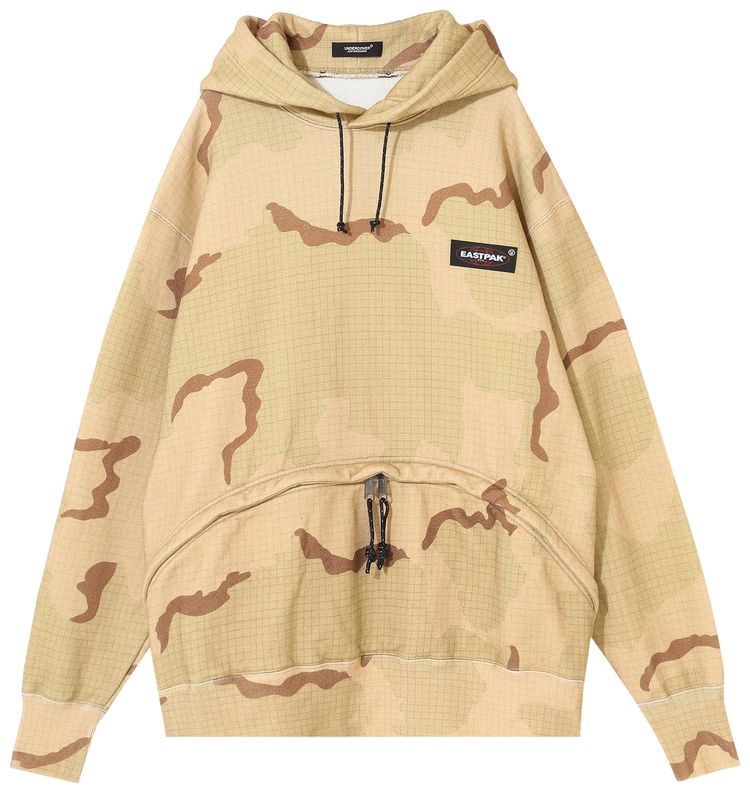 Undercover x Eastpak Camo Hoodie Beige Base