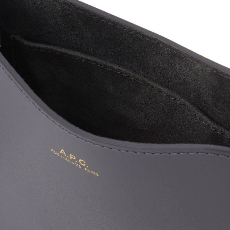 APC Jamie Neck Pouch Steel Grey