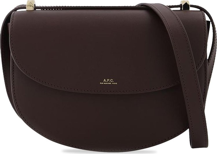 A.P.C. Geneve Bag 'Dark Brown'