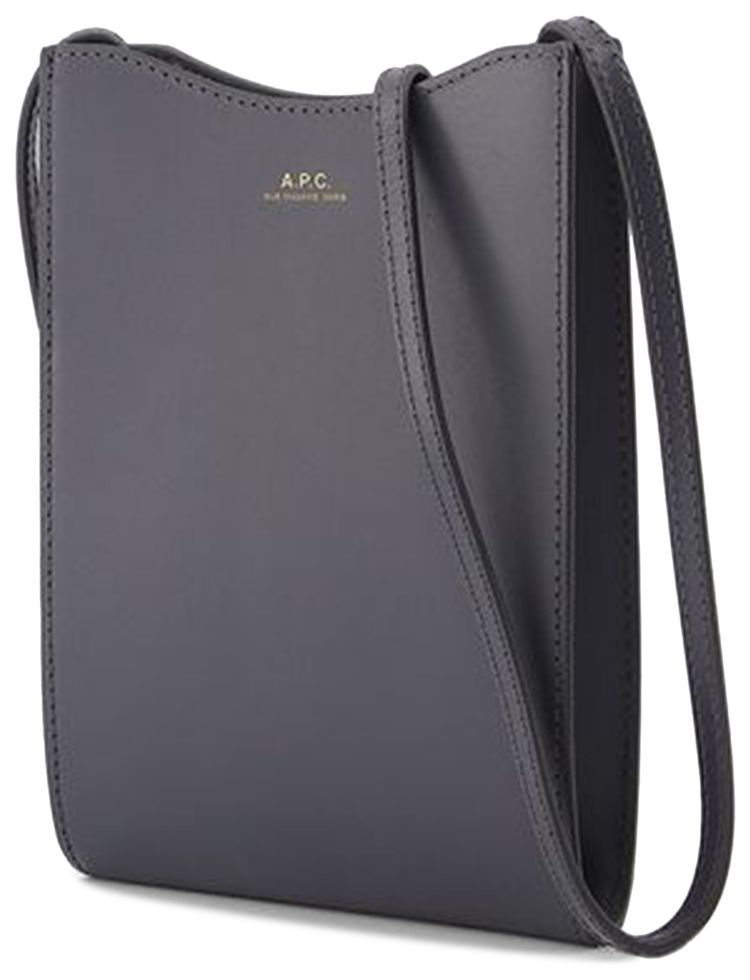APC Jamie Neck Pouch Steel Grey