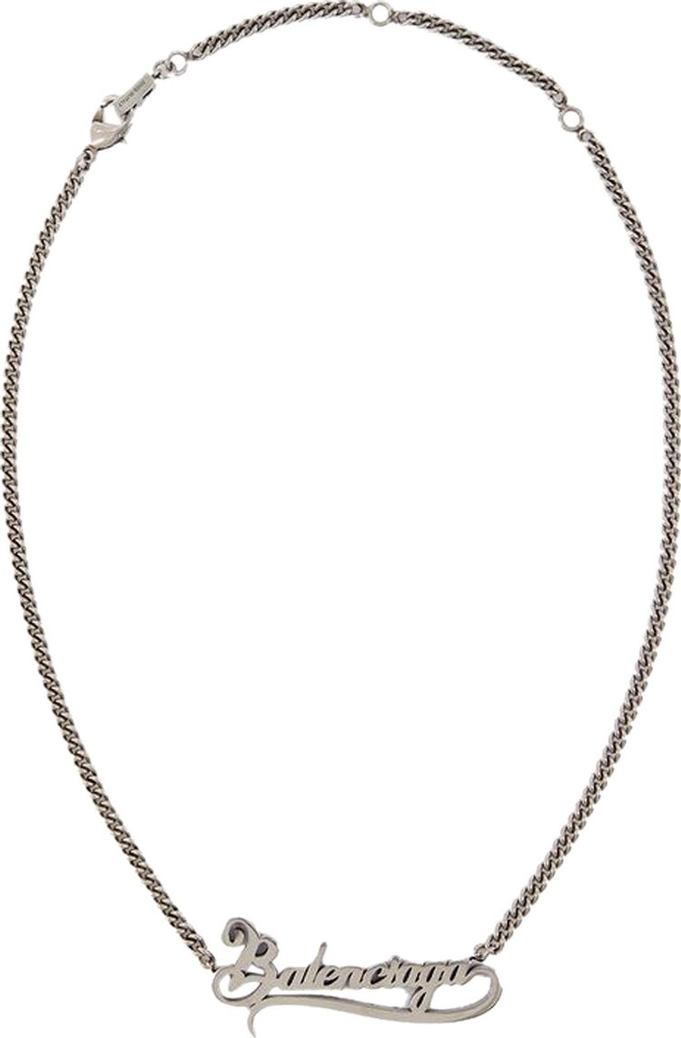 Balenciaga Necklace Silver