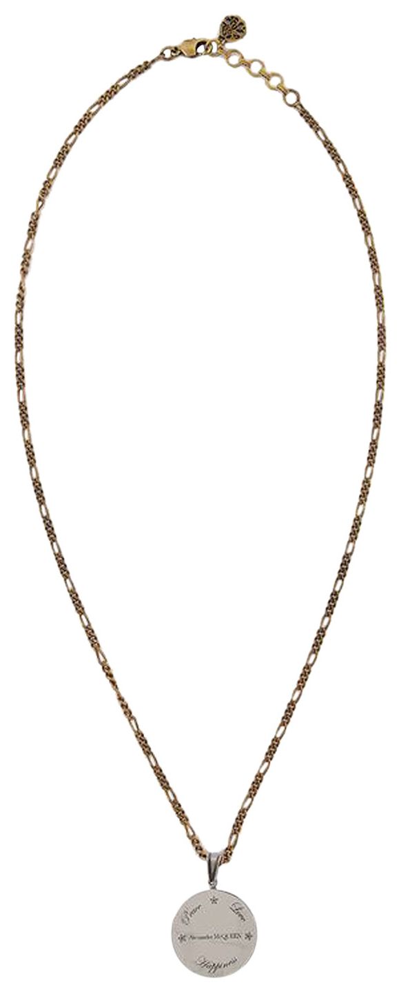 Alexander McQueen Medaillon Necklace Multicolor
