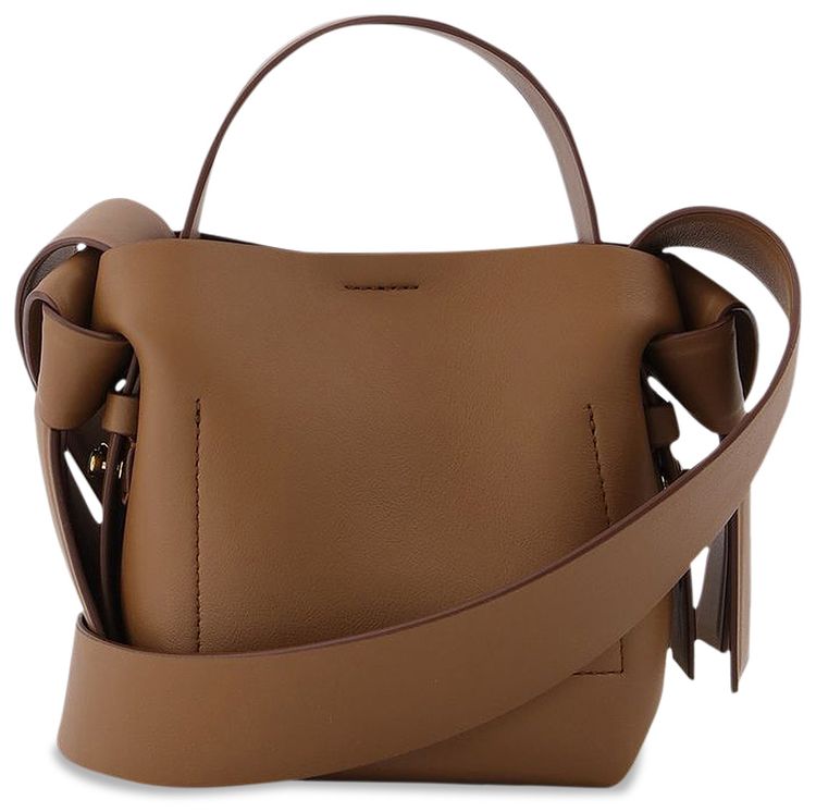 Acne Studios Musubi Micro Tote Camel Brown