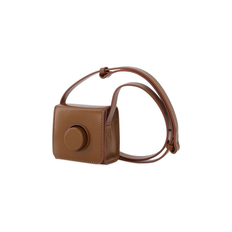 Lemaire Mini Camera Bag Brown