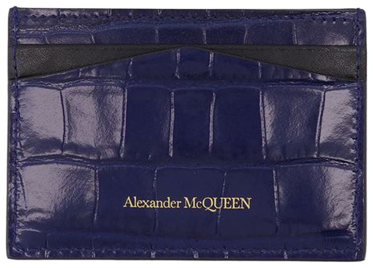 Alexander McQueen Card Holder Navy