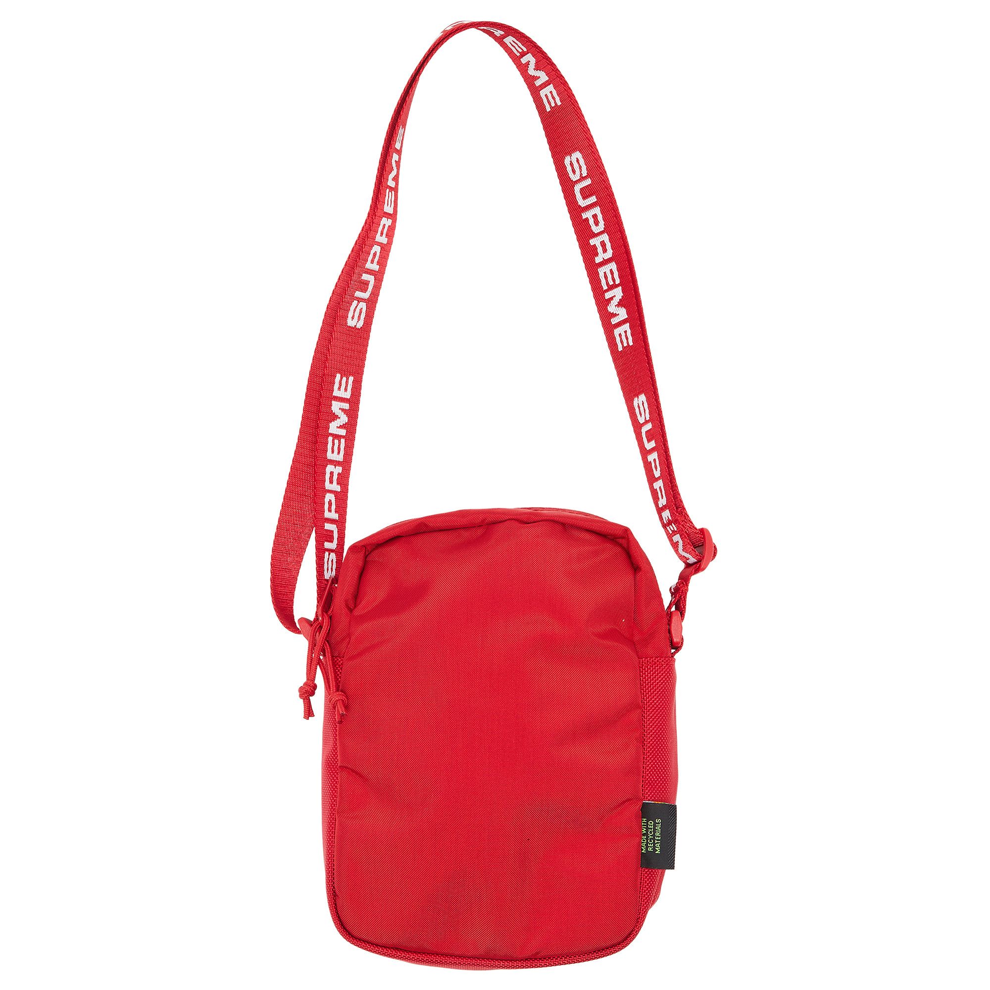 Red supreme crossbody bag clearance