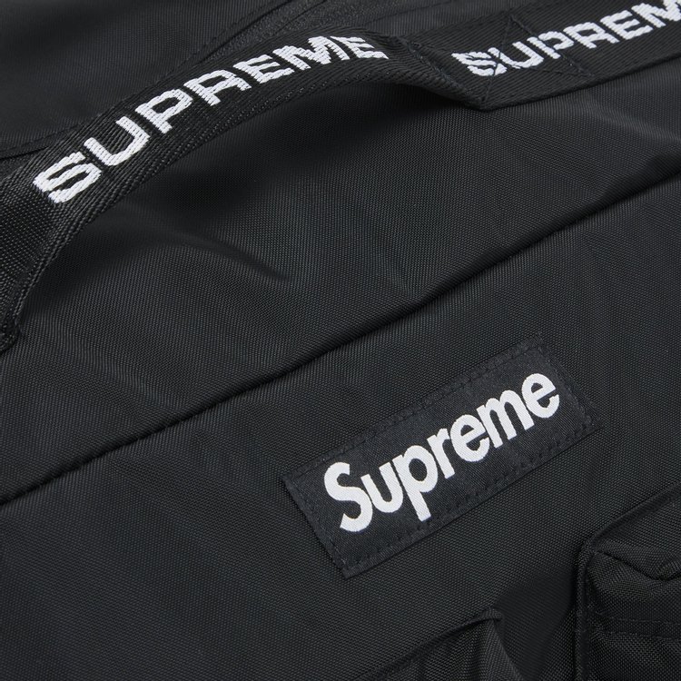 Supreme Duffle Bag Black