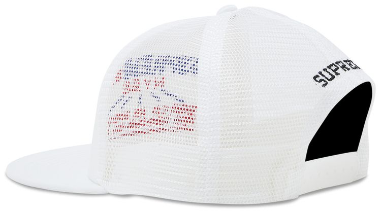 Supreme Transport Mesh Back 5 Panel White