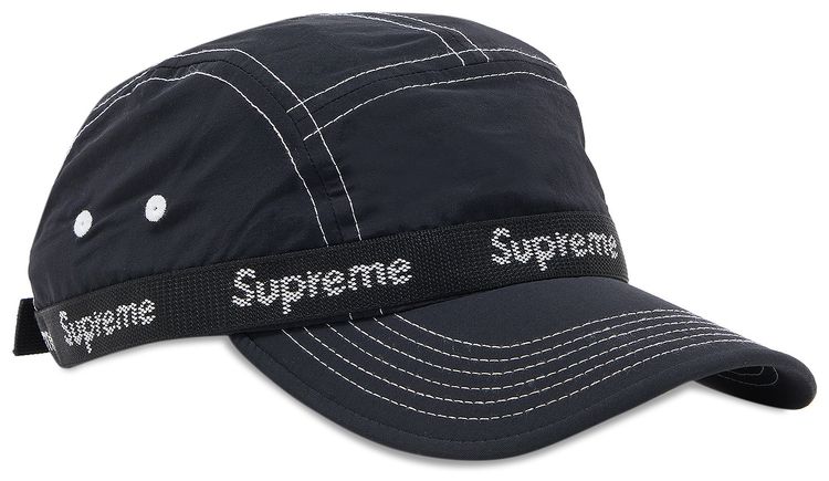 Supreme Webbing Camp Cap Black
