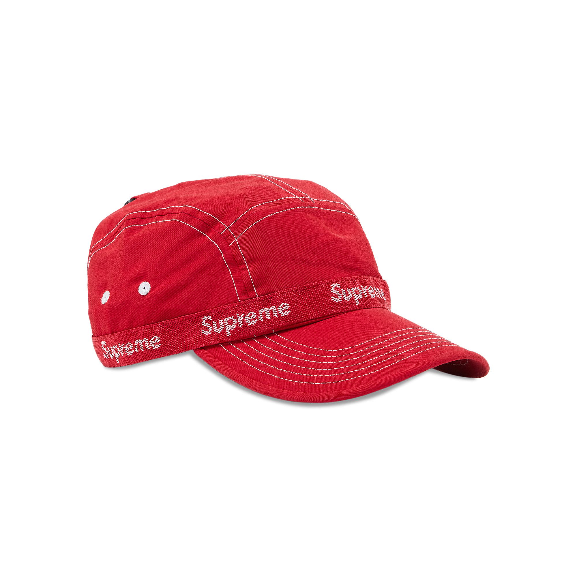 Buy Supreme Webbing Camp Cap 'Red' - FW22H72 RED | GOAT