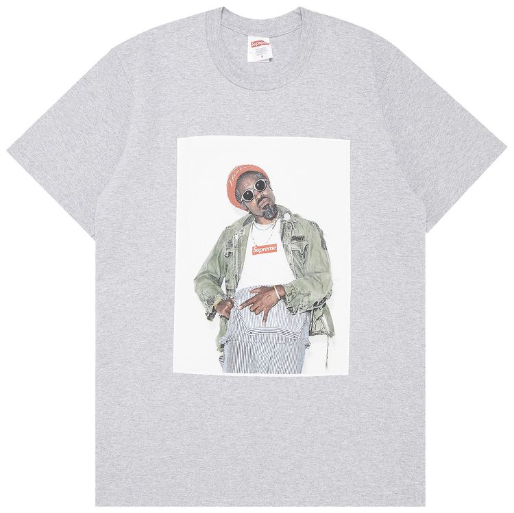 Supreme Andre 3000 Tee Heather Grey