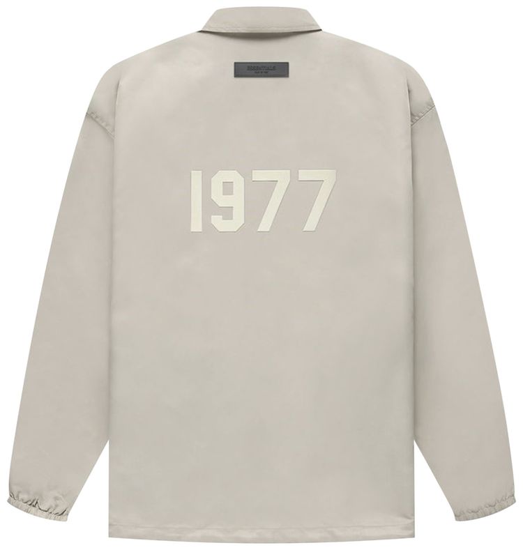 Fear of God Essentials Coaches Jacket Smoke