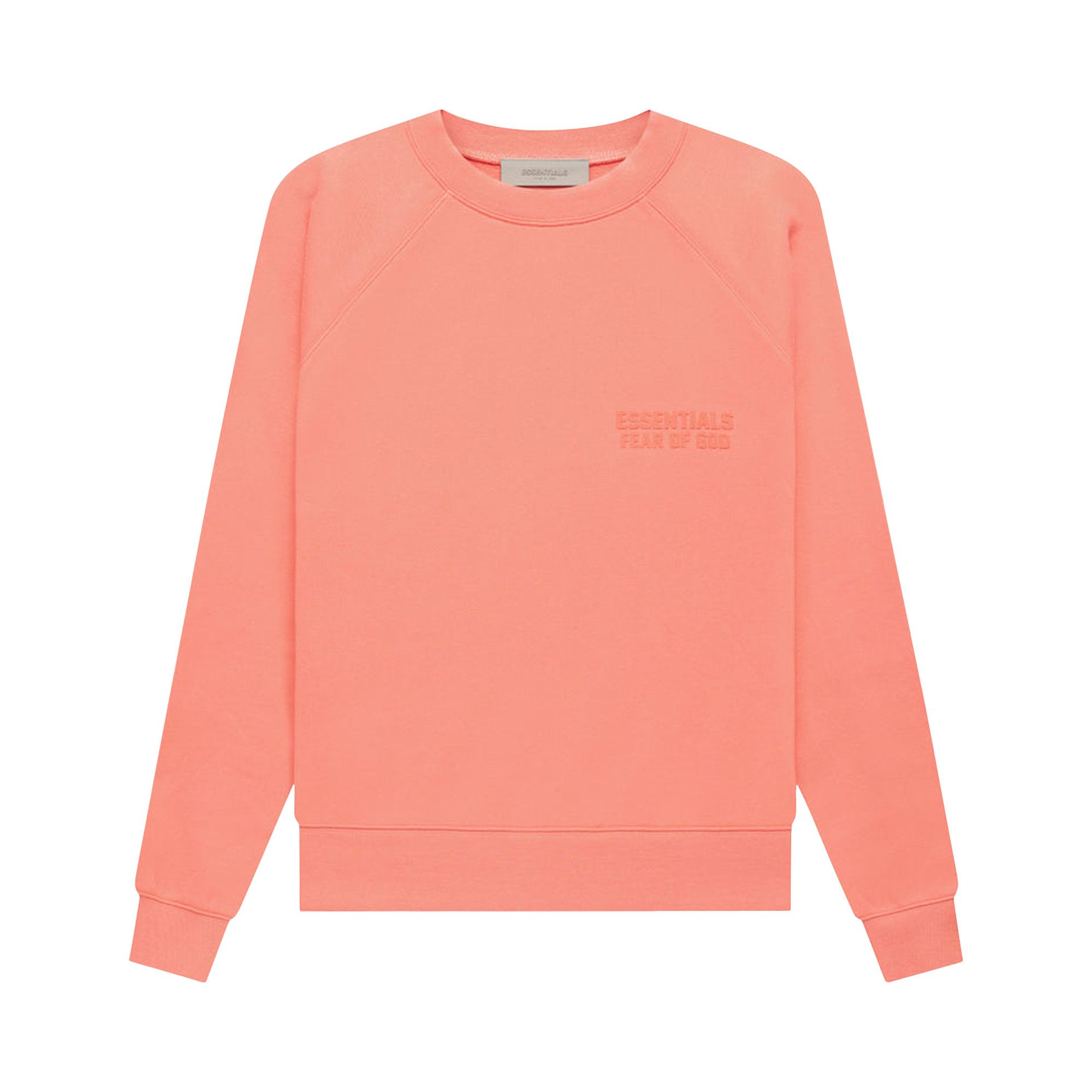 Coral crewneck hotsell sweatshirt