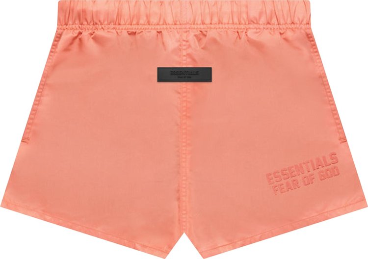 Fear of God Essentials Running Shorts 'Coral'