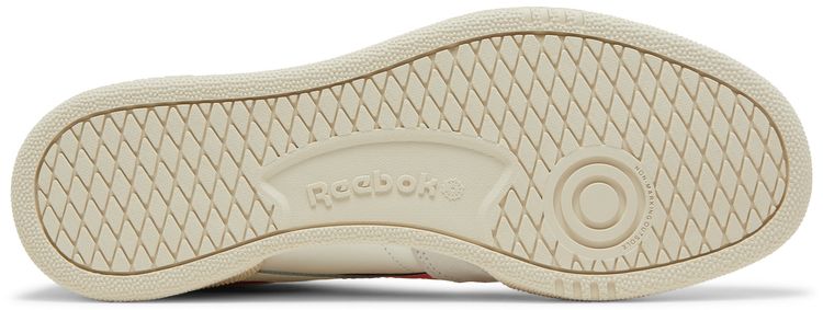 Reebok Club C Revenge Chalk Semi Orange Flare