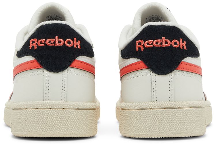 Reebok Club C Revenge Chalk Semi Orange Flare