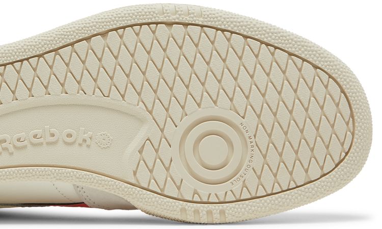 Reebok Club C Revenge Chalk Semi Orange Flare