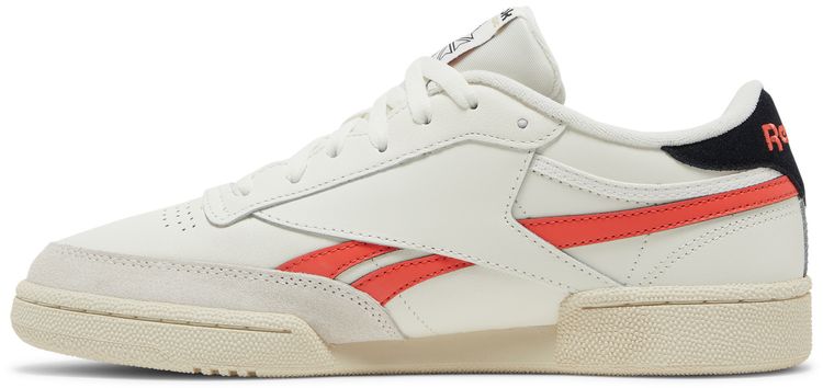 Reebok Club C Revenge Chalk Semi Orange Flare