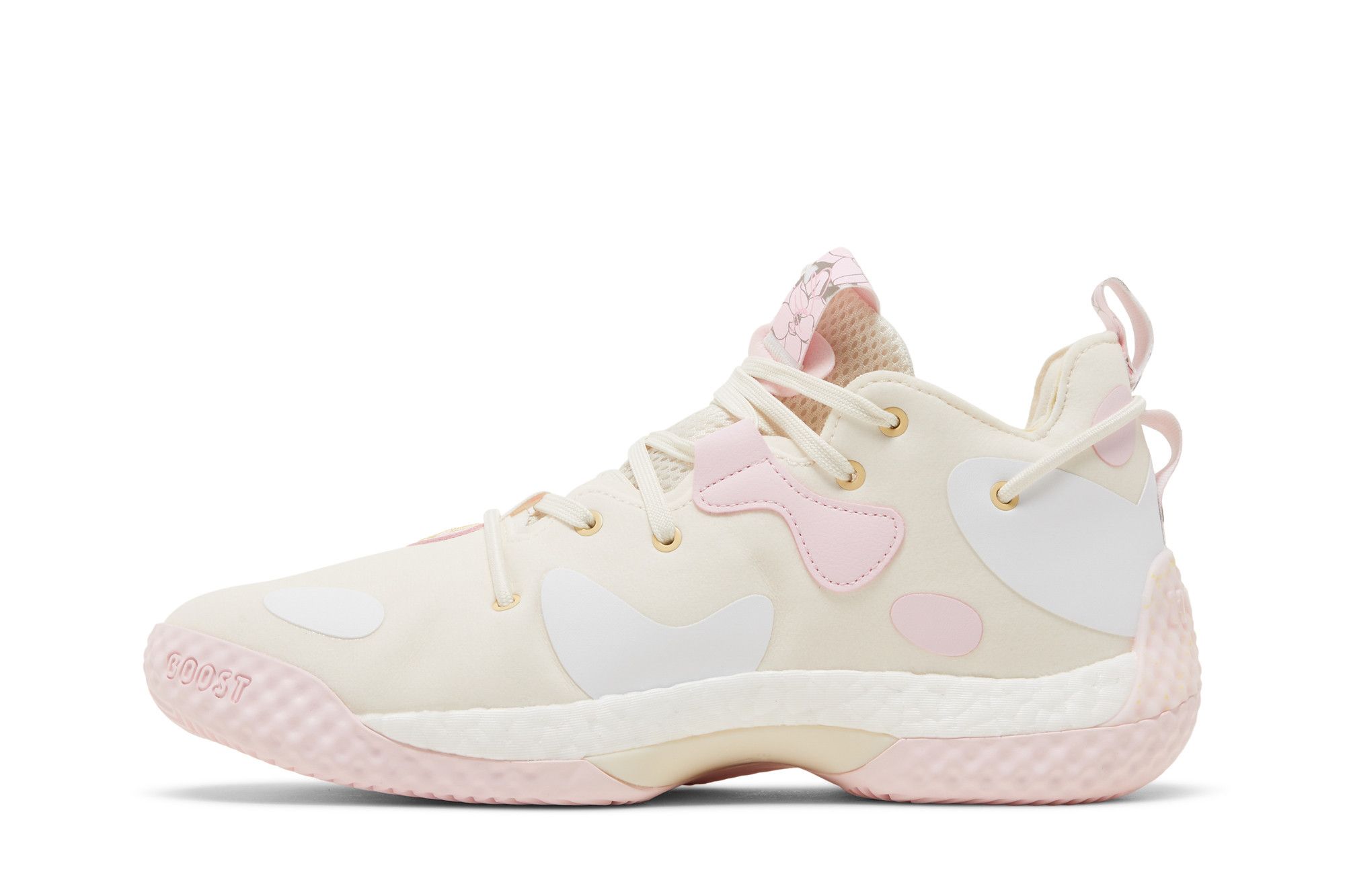 シューズ(男性用) Adidas Harden Vol.6 cream light pink adidas-Harden-Vol-6-Cream-