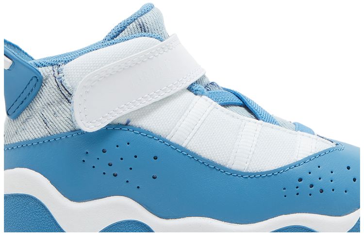 Air Jordan 6 Rings TD White Dutch Blue