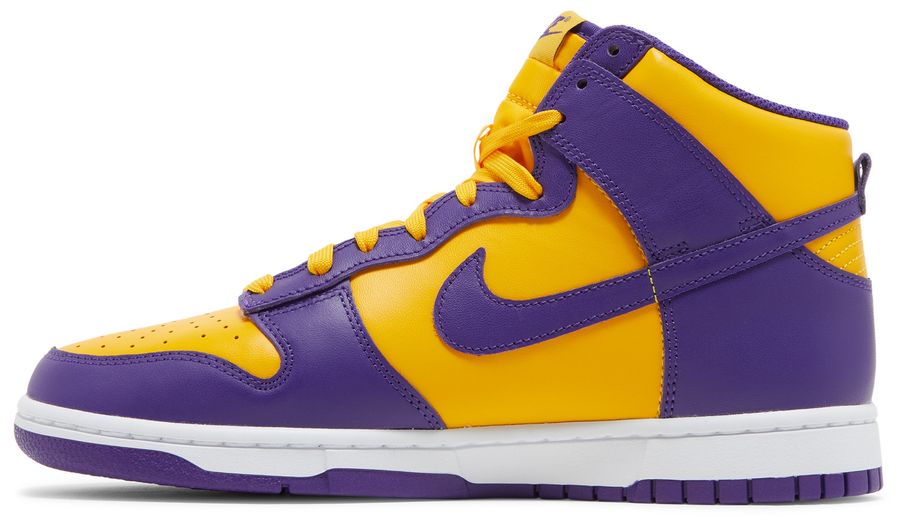 dunk high lakers resell